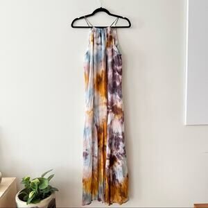 Young Fabulous & Broke Tie Dye Sleeveless Maxi Dress